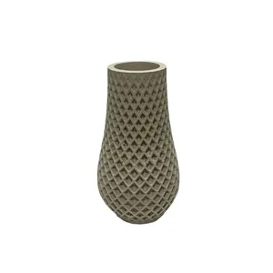 گلدان بتنی مدل زنبوری