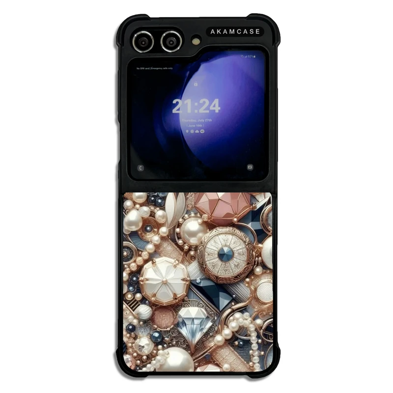 کاور آکام مدل AMC-WSGZFLIP5-JWELERY-15 مناسب برای گوشی موبایل سامسونگ Galaxy Z Flip 5