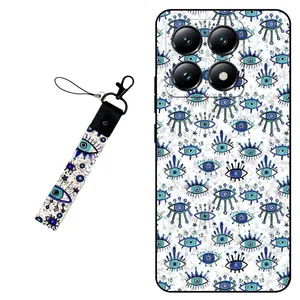 Megafone Devil eye 6464 Cover For Xiaomi 14T With Wrist strap