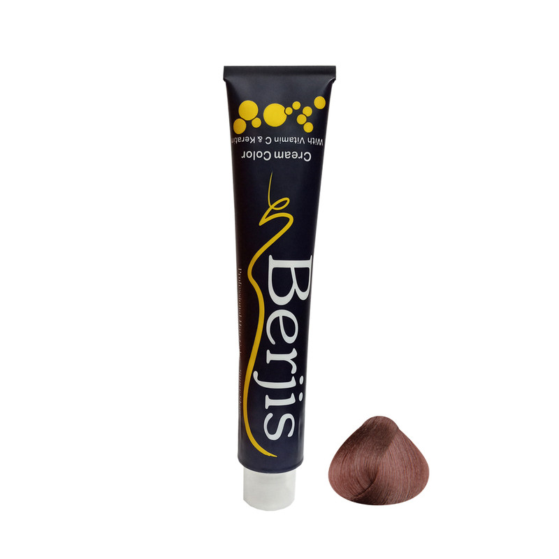 رنگ مو برجیس شماره B8 حجم 100 میلی لیتر رنگ یاسی کبود