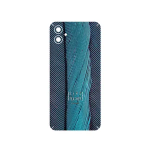 MAHOOT Turquoise feathers Cover Sticker for Samsung Galaxy F04