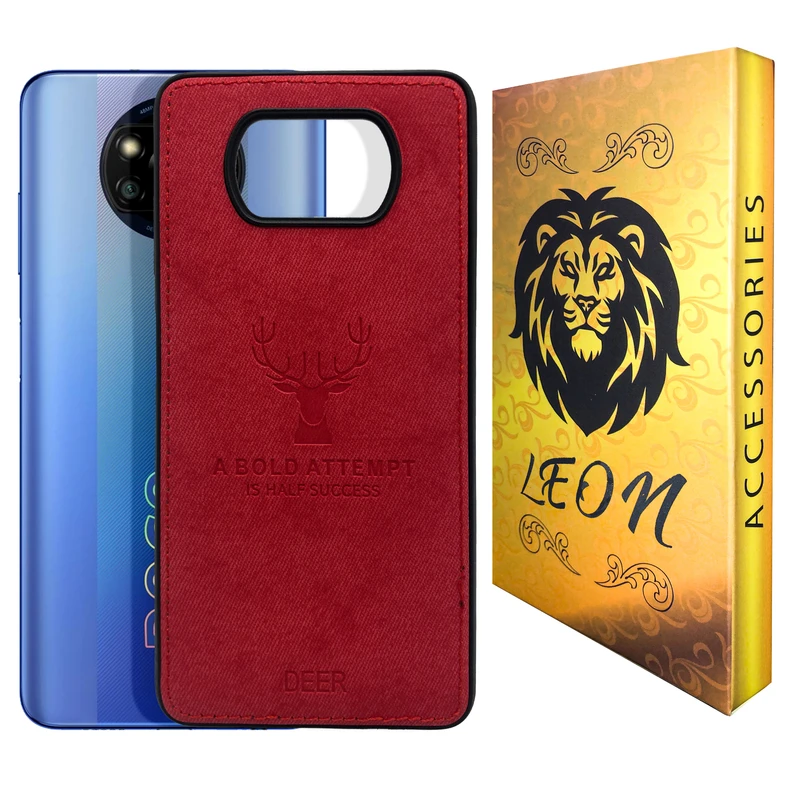  کاور لئون مدل Cervo Oro مناسب برای گوشی موبایل شیائومی Poco X3 / X3 NFC / X3 Pro