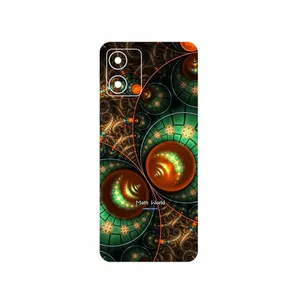 MAHOOT Mathematical Geometric Shape 3 Cover Sticker for Motorola Moto E13