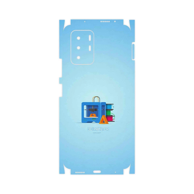 برچسب پوششی ماهوت مدل 3D Printer-FullSkin مناسب برای گوشی موبایل شیائومی Redmi Note 10 Pro (China)