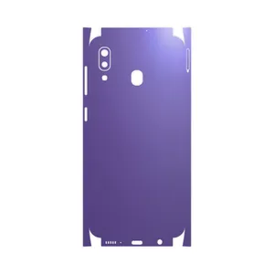 MAHOOT Matte-BlueBerry Cover Full skin Sticker for Samsung Galaxy A30