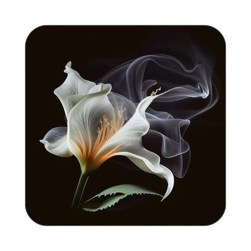 زیر لیوانی کاکتی طرح گل مدل mp16999