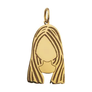 آویز گردنبند طلا 18 عیار زنانه مایا ماهک مدل MM1385