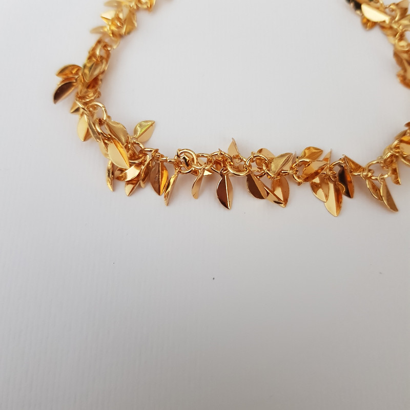 پابند زنانه مدل برگ پابند زنانه مدل برگ