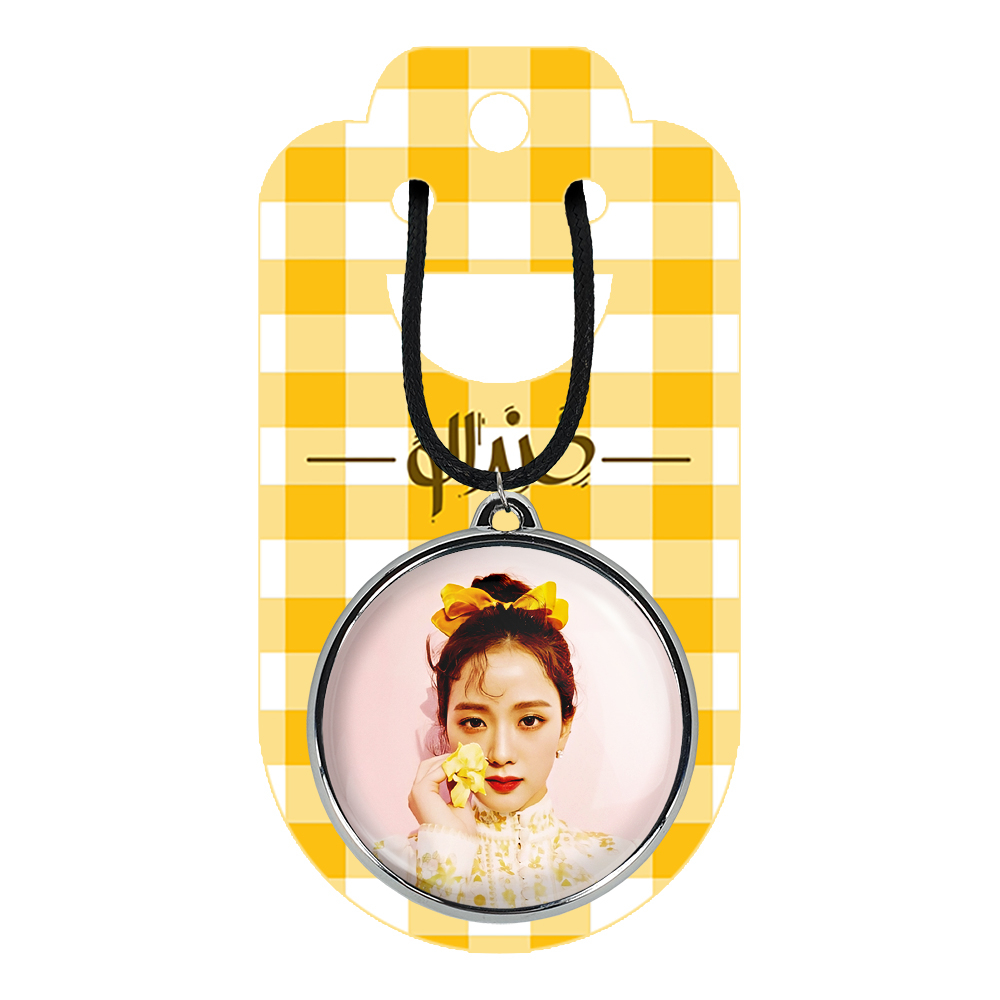 گردنبند خندالو مدل جیسو بلک پینک کد 1419714196