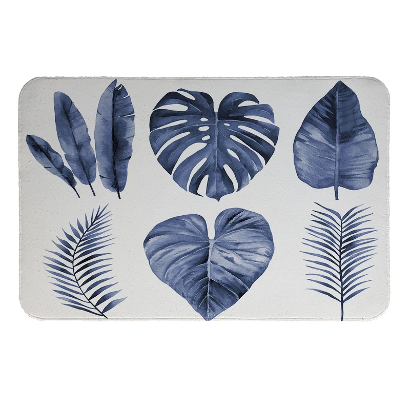  پادری طرح برگ کد 9220 سایز 80x110 سانتی متر