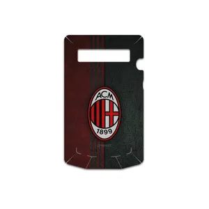 MAHOOT  AC-Milan-FC Cover Sticker for BlackBerry Porsche Design P9981