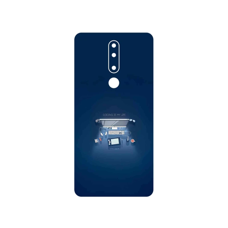 برچسب پوششی ماهوت مدل Programming 3 مناسب برای گوشی موبایل نوکیا 3.1 Plus