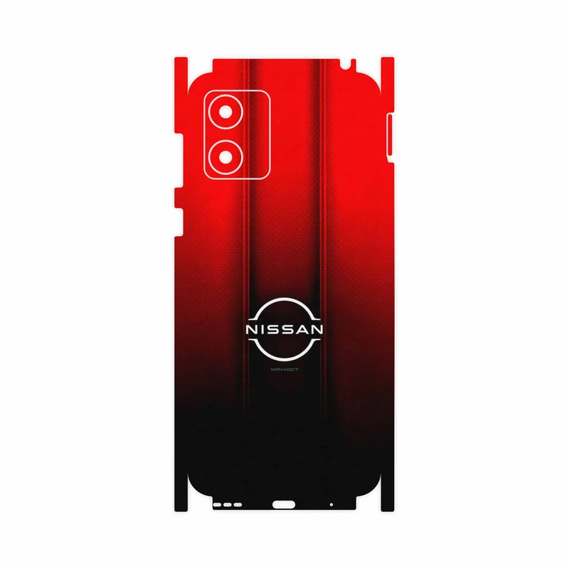 برچسب پوششی ماهوت مدل Nissan_Logo-FullSkin مناسب برای گوشی موبایل موتورولا Moto E13