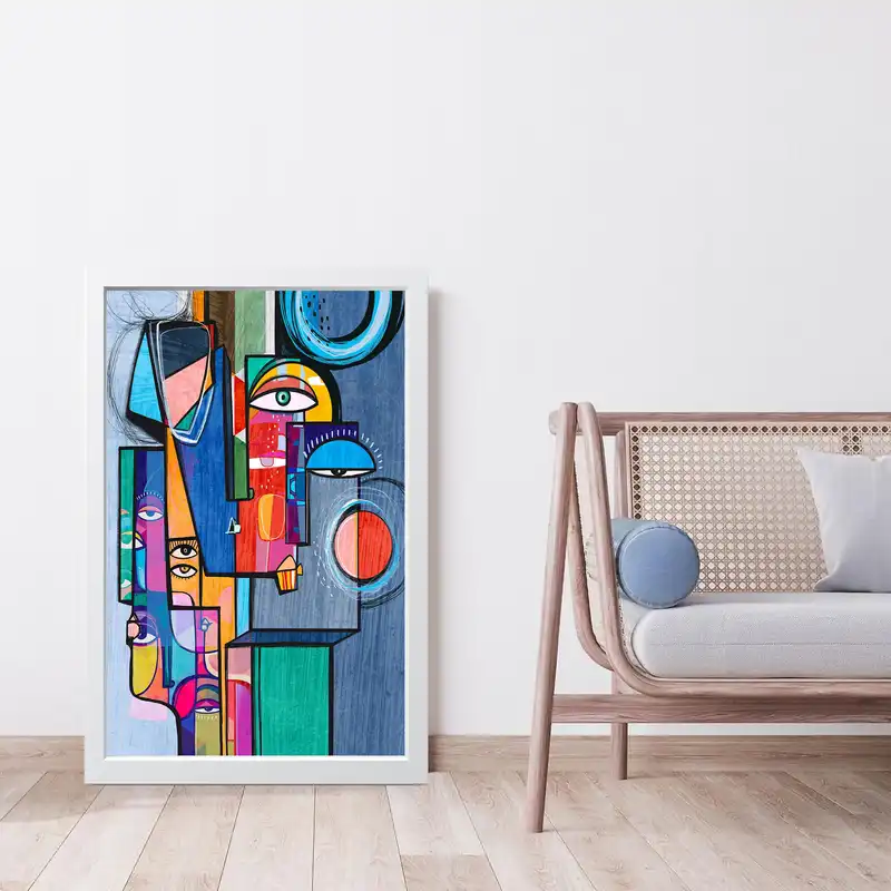 تابلو مدل چهره در چهره کد G6-39