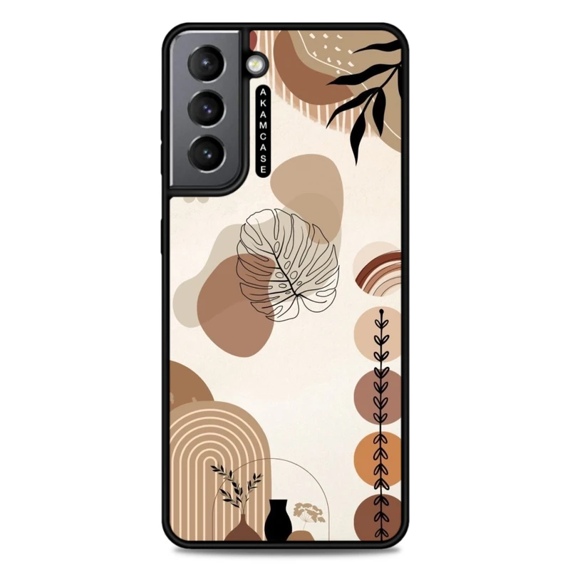 کاور آکام مدل AMC-WSGS21-CREAMY-2 مناسب برای گوشی موبایل سامسونگ Galaxy S21