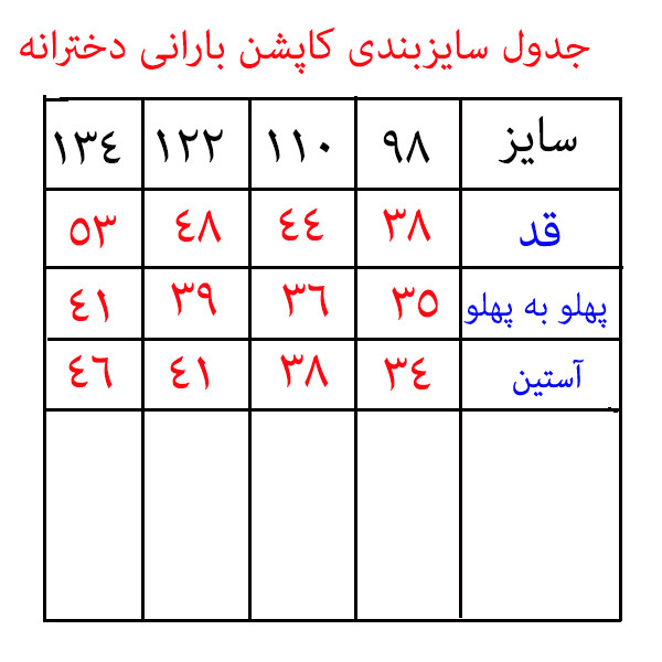 کاپشن دخترانه مدل 4020689