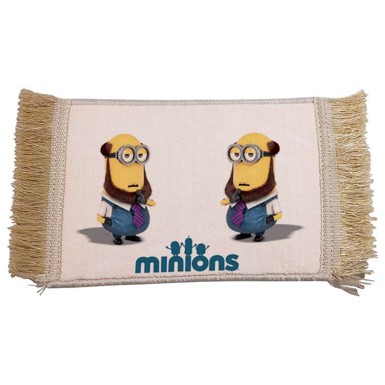 فرش ماشینی دیوارکوب مدل مینیون کد 59