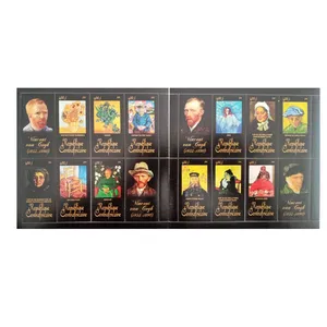 تمبر یادگاری مدل ونگوگ مجموعه 16 عددی