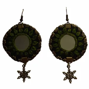 گوشواره سوزن دوزی کد B48