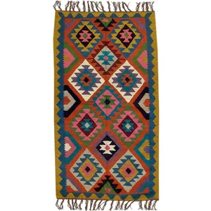 گلیم دستبافت دو متری کد 225