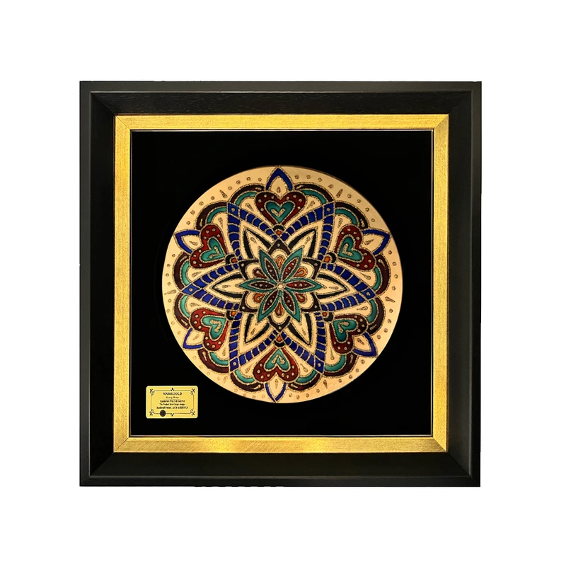 تابلو طلا کوب مارک گلد مدل سری ماهک کد T3412