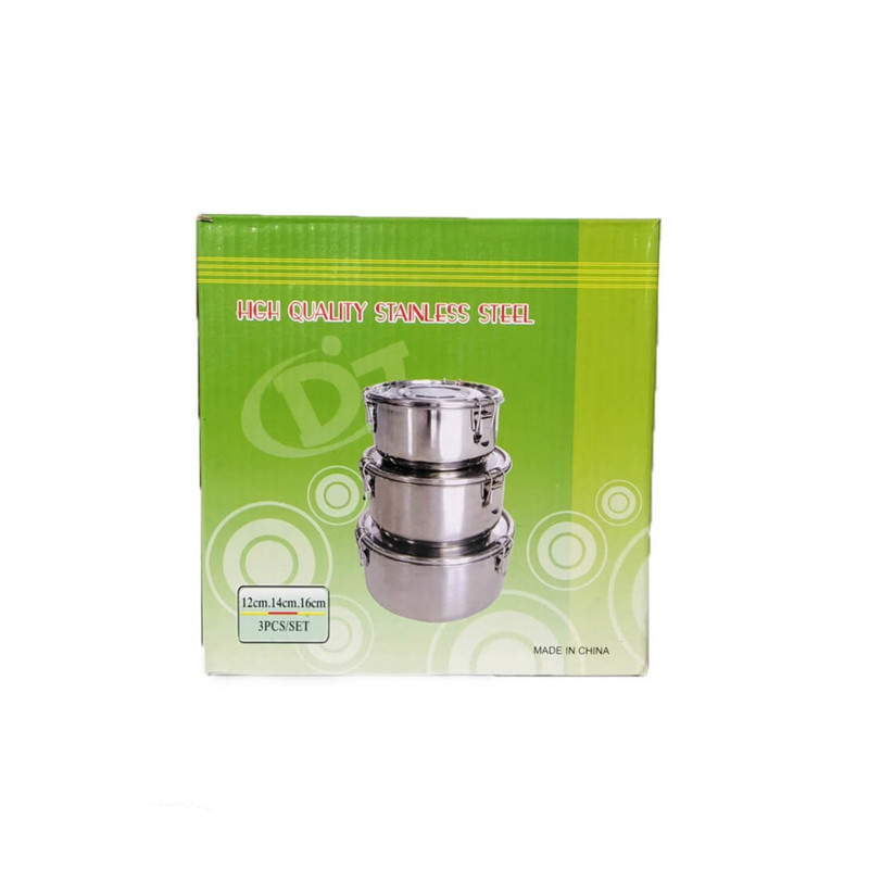 ظرف نگهدارنده مدل kd-340 مجموعه 3 عددی ظرف نگهدارنده مدل kd-340 مجموعه 3 عددی