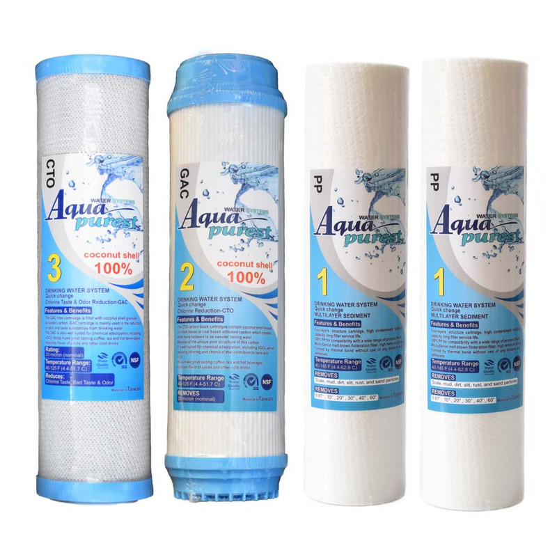 فیلتر دستگاه تصفیه آب آکوا پیورست مدل FDA-NEW 05 مجموعه 5 عددی