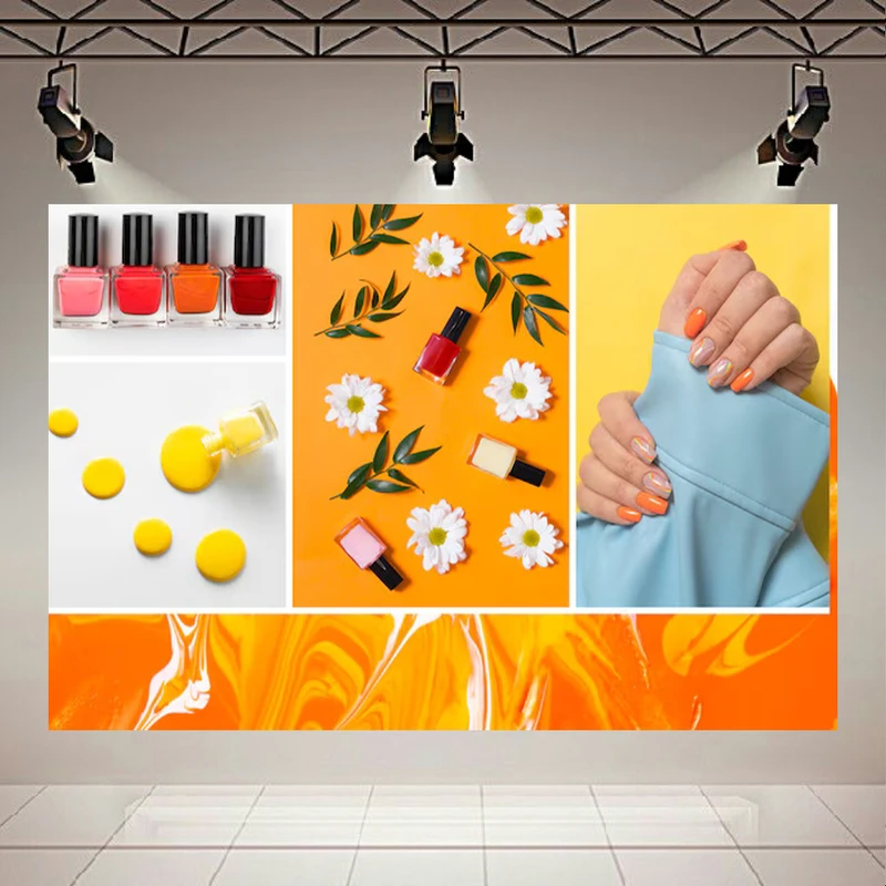 تابلو بوم طرح مخمل فانتزی لاک مدل پرتقالی کد AR303242