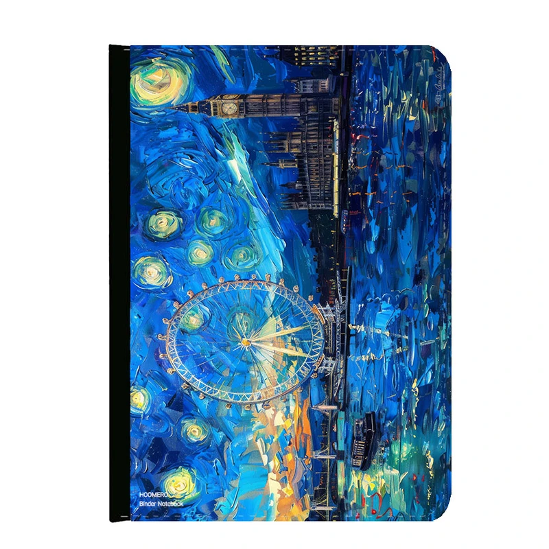 کلاسور هومرو مدل KL1283 طرح نقاشی ونگوگ شب پر ستاره