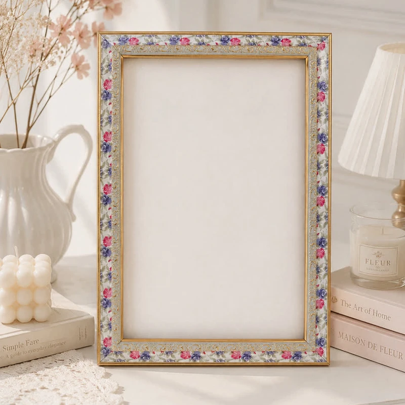 قاب عکس بکلیت مدل گلریز سایز 40*30 سانتی متر