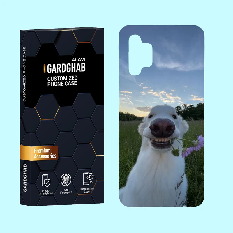 کاور گارد قاب علوی مدل حیوانات مناسب برای گوشی موبایل سامسونگ Galaxy A32 5G / M32 5G