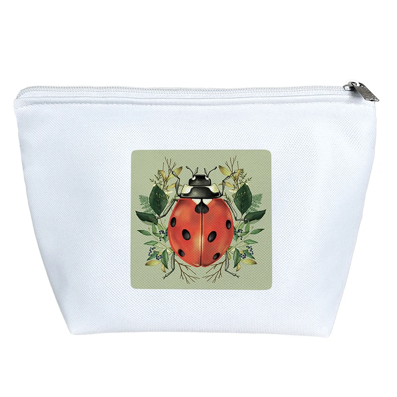 کیف لوازم آرایش دخترانه خندالو مدل کفشدوزک کد H1129