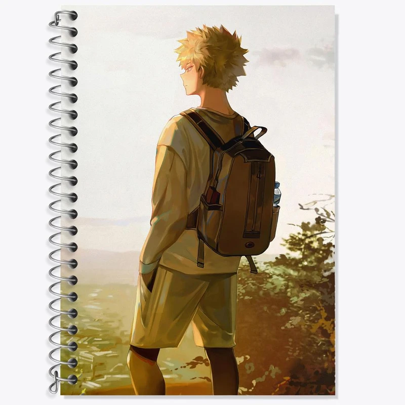 دفتر لغت 50 برگ خندالو مدل باکوگو کاتسوکی انیمه آکادمی قهرمان من کد 11564