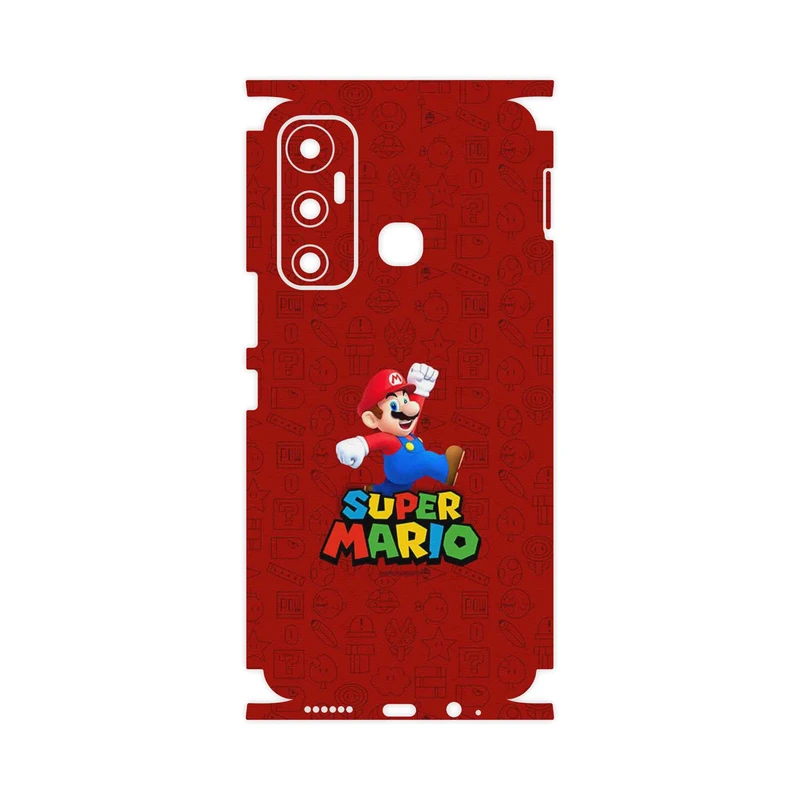برچسب پوششی ماهوت مدل Super_Mario_Game-FullSkin مناسب برای گوشی موبایل اینفینیکس Hot 11