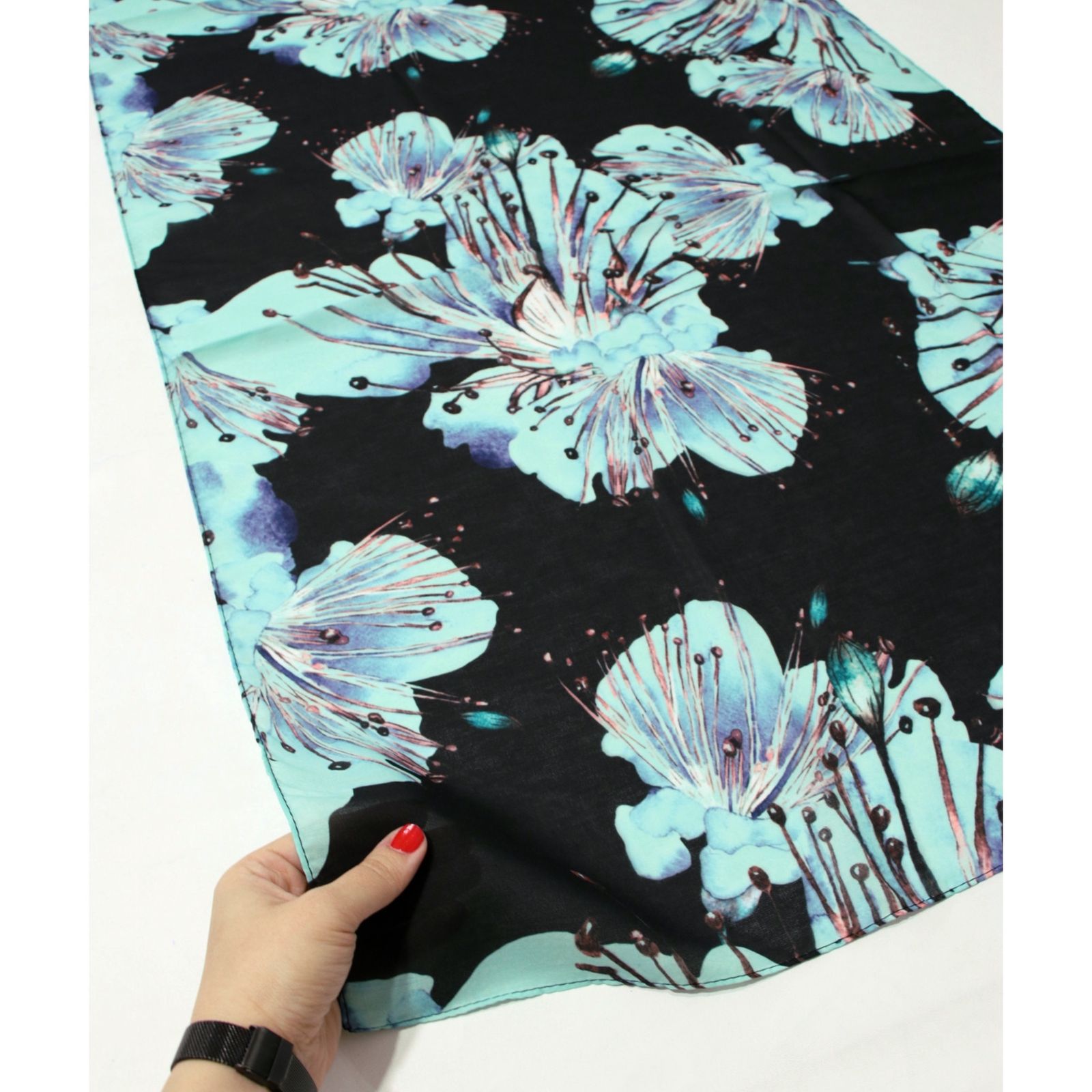 شال زنانه مدل نخی خنک گلدن کد ana-3052 -  - 19