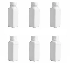 بطری مدل پلی اتیلن مکعبی گنجایش 0.25 لیتر بسته 6 عددی