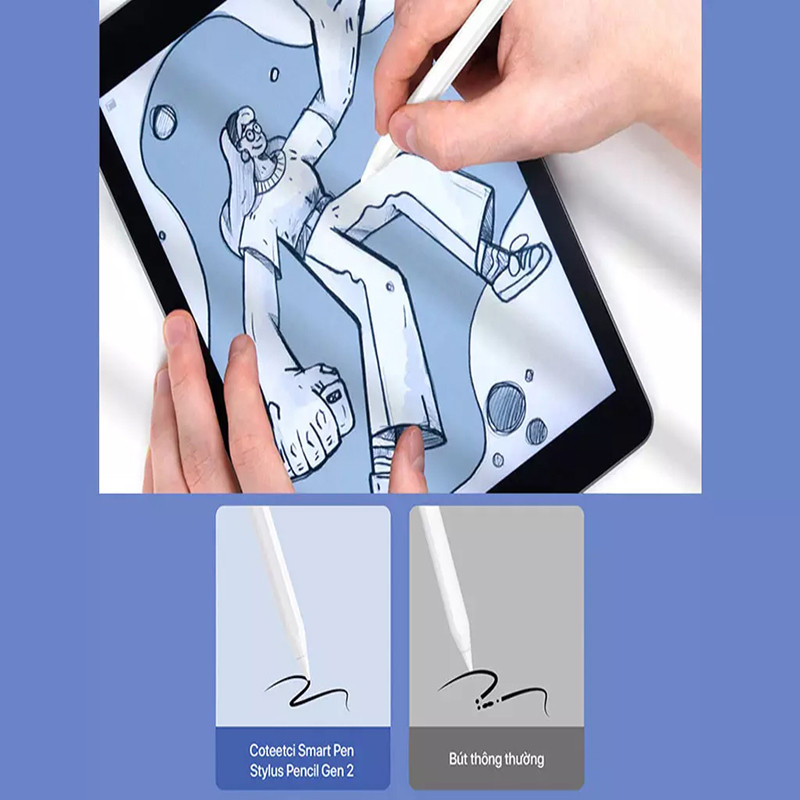 قلم لمسی کوتسی مدل ACTIVE PEN MAGNETIC FOR IPAD 62006