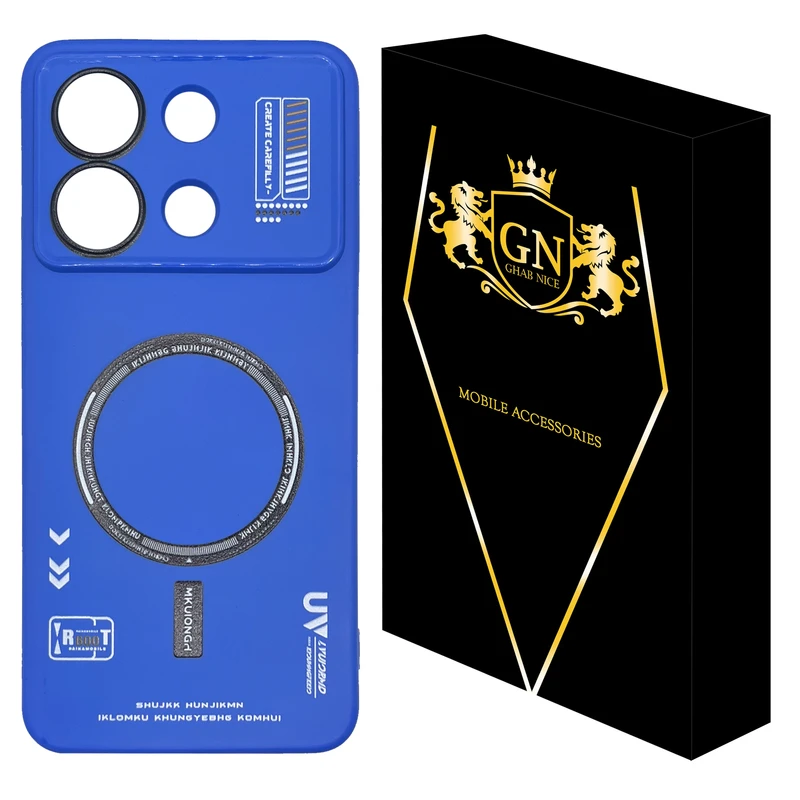 کاور قاب نایس مدل MAGZONE مناسب برای گوشی موبایل شیائومی Redmi Note 13 Pro 4G / Poco M6 Pro 4G