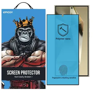 Epicoy Polymer Nano Glass Screen Protector For Samsung Galaxy S24 Ultra / S23 Ultra / S22 Ultra