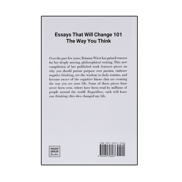 کتاب 101 Essays That Will Change The Way You Think اثر Brianna Wiest انتشارات نبض دانش کتاب 101 Essays That Will Change The Way You Think اثر Brianna Wiest انتشارات نبض دانش