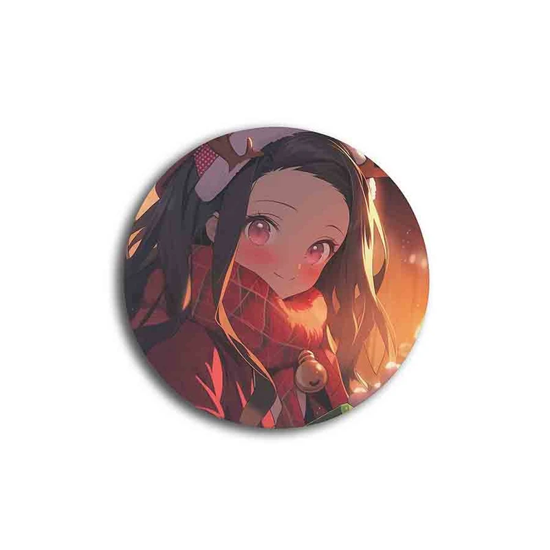 زیر لیوانی مدل انیمه شیطان کش نزوکو کیوت کد Demon Slayer 076