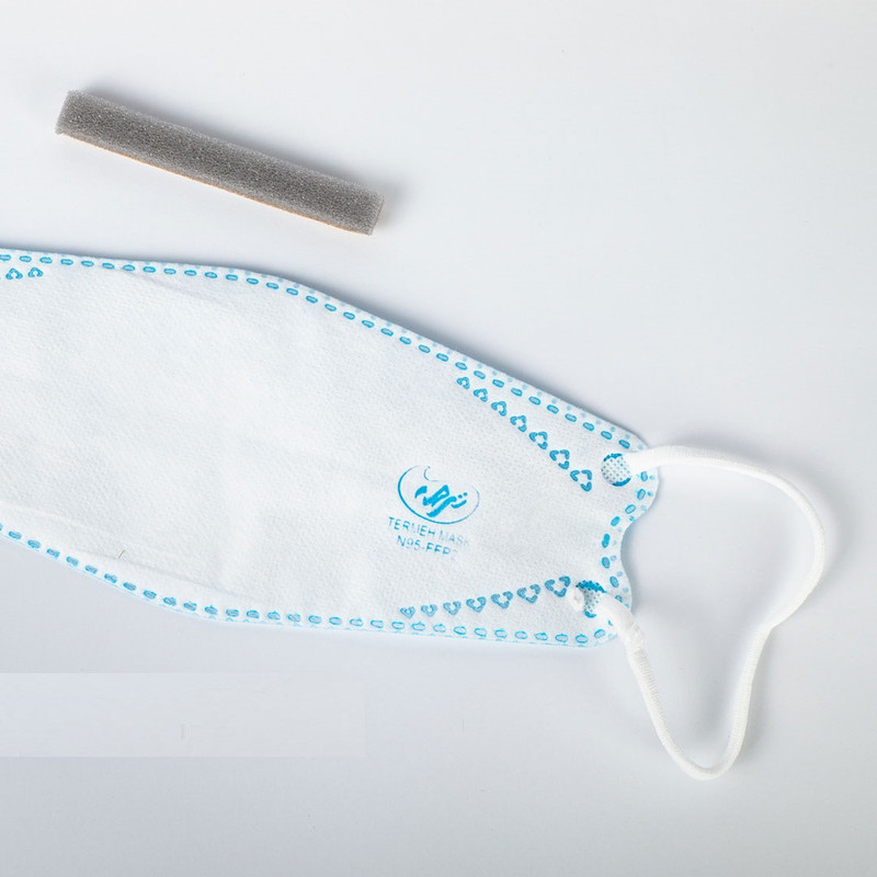 ماسک تنفسی مدل 3 بعدی 5 لایه بسته 5 عددی