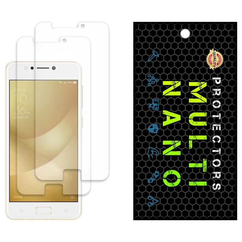 محافظ صفحه نمایش مات مولتی نانو مدل X-S2M مناسب برای گوشی موبایل ایسوس Zenfone 4 Max / ZC520KL بسته دو عددی