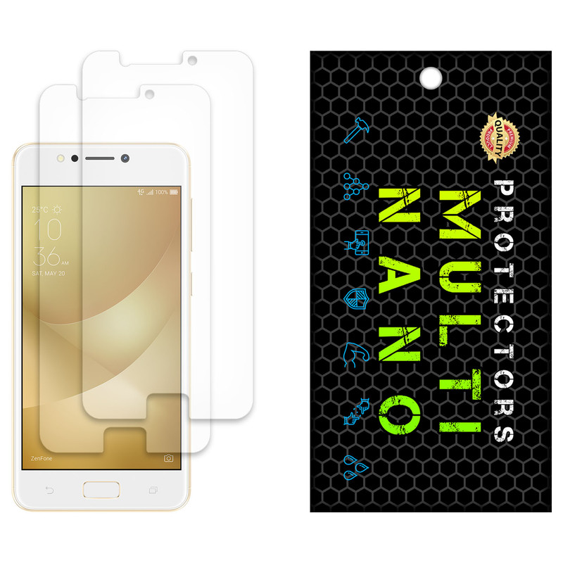 محافظ صفحه نمایش مات مولتی نانو مدل X-S2M مناسب برای گوشی موبایل ایسوس Zenfone 4 Max / ZC520KL بسته دو عددی