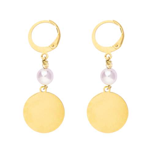 گوشواره طلا 18 عیار زنانه مدل sba081