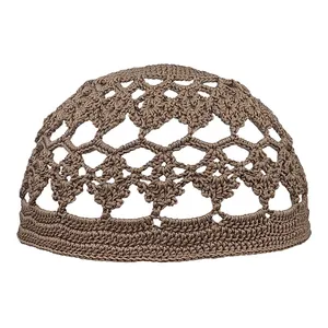 کلاه دستبافت زنانه مدل مکرومه کد 0111557