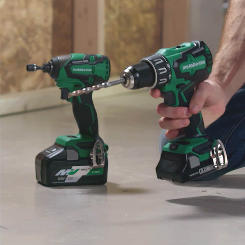 دریل شارژی و پیچبند شارژی متابو مدل Metabo HPT KC18DBFL2T