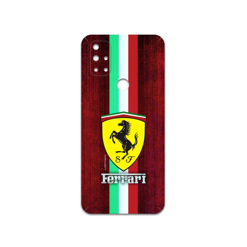 برچسب پوششی ماهوت مدل Ferrari مناسب برای گوشی موبایل وان پلاس Nord N10 5G