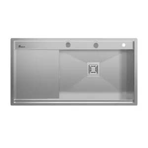 سینک ظرفشویی استیل توکار یک لگنه بیمکث مدل 4710