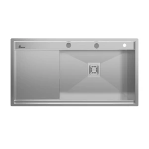 سینک ظرفشویی استیل توکار یک لگنه بیمکث مدل 4710